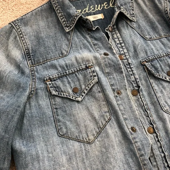 Madewell Denim Shirt - Picture 3 of 4